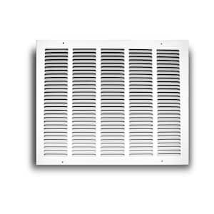 24 in. x 6 in. White Return Air Grille