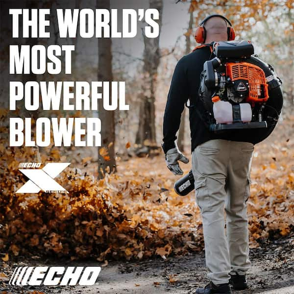 220 MPH 1110 CFM 79.9 cc Gas 2-Stroke X Series Backpack Blower with Tube-Mounted Throttle