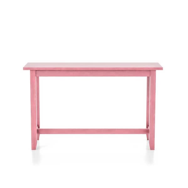 Furniture of America Dremmend Antique Pink Counter Height Table