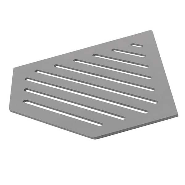 DURAL TI-SHELF Pentagonal 11 in. x 7.87 in. x 7.87 in. x 3.74 in. x 3.74 in. Aluminum Decorative Wall Shelf