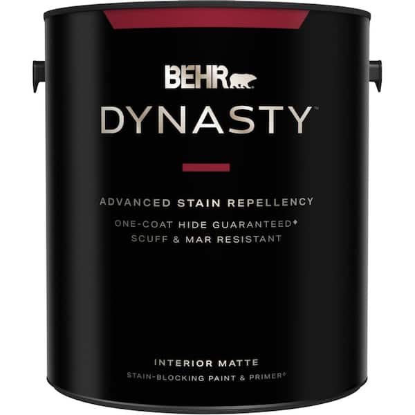 BEHR DYNASTY 1 gal. Medium Base Matte Interior Stain-Blocking Paint and Primer