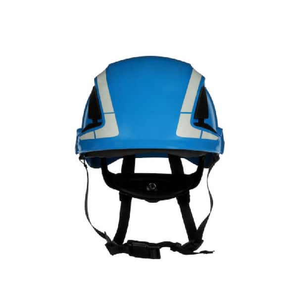 3M SecureFit Vented Blue Suspension Safety Helmet (Case of 4) X5003VX