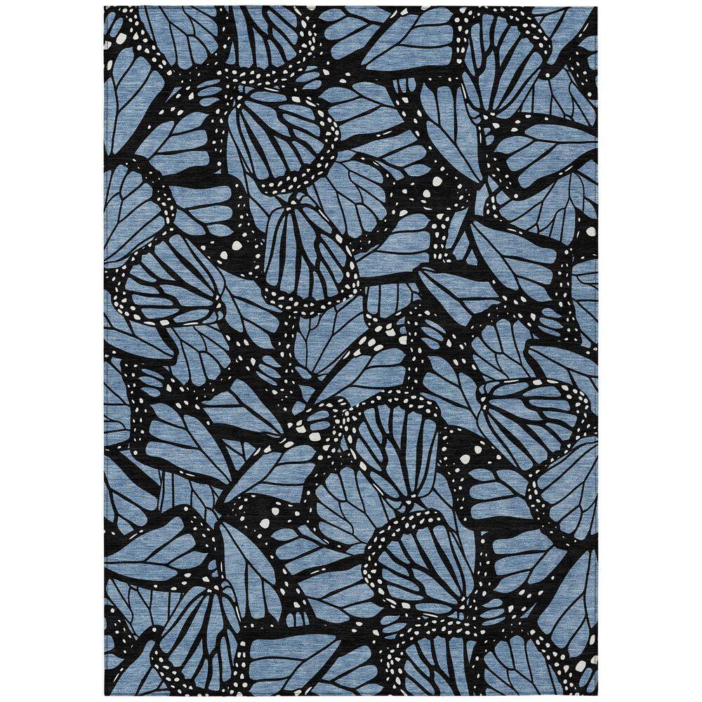 Chantille Machine Washable Indoor/Outdoor Abstract ACN2846 Blue 10 ft. x 14 ft. Area Rug price history on PriceWatchPro