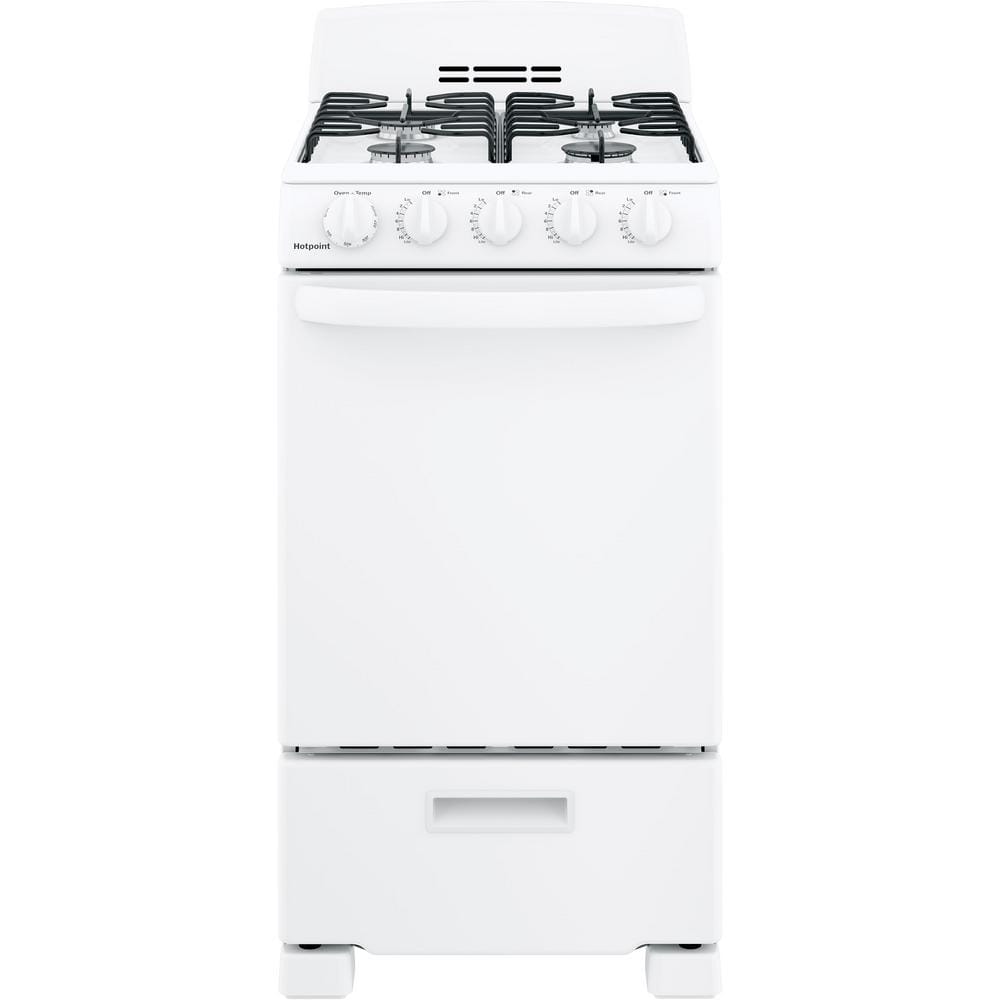 Hotpoint 20 in. 2.3 cu. ft. Gas Range Oven in White