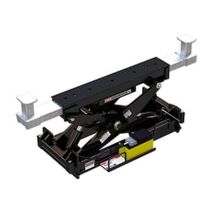 18,000 lbs. Capacity Rolling Bridge Jack - Heavy-Duty Lifter with Adjustable Height and Stackable Adapters