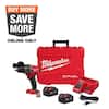 M18 FUEL Brushless Cordless 1/_2 in._ Hammer Drill Driver Kit with Two 5._0 Ah Batteries and Hard Case