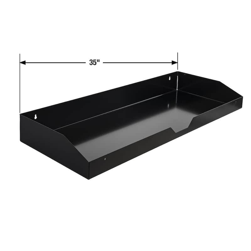 Black Cabinet Tray for 72 in. Steel Topsider Truck Box