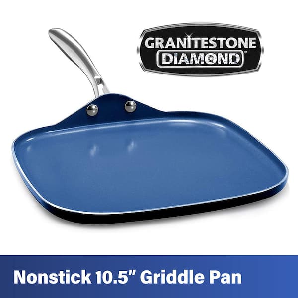 GRANITESTONE Classic Blue 10.5 in. Aluminum Ultra-Durable Non