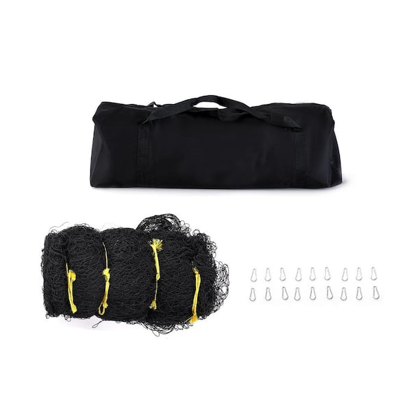 SVOPES 55 ft. Heavy-Duty Baseball Batting Net, Portable Softball Training Cage with Door and Carry Bag