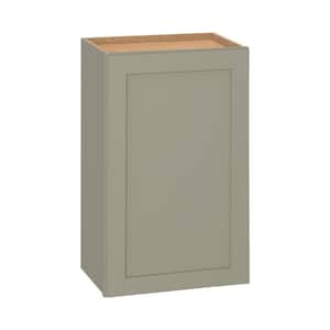 Westfield Dusk Gray Shaker Stock Assembled Wall Kitchen Cabinet (18 in. W x 12 in. D x 30 in. H)