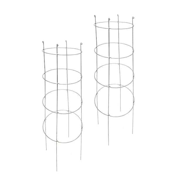 Glamos Wire Products Glamos Wire 54 in. Heavy-Duty Collapsible Tomato Cages (2-Pack)