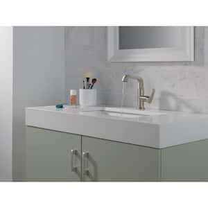 Tetra Single Handle Vessel Sink Faucet in Lumicoat Stainless Steel