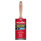 3 in. Gold Edge Polyester Flat Brush