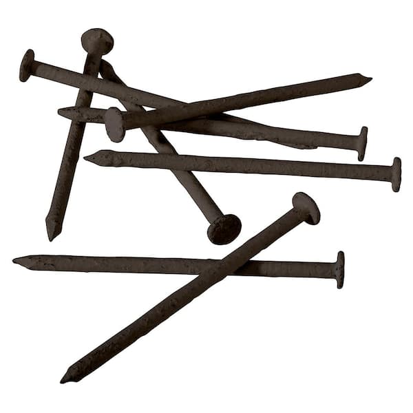 DIAMOND KOTE Plain Shank 21/2 in. DK Coffee HotDip Galvanized Siding Nail 348751 The Home Depot