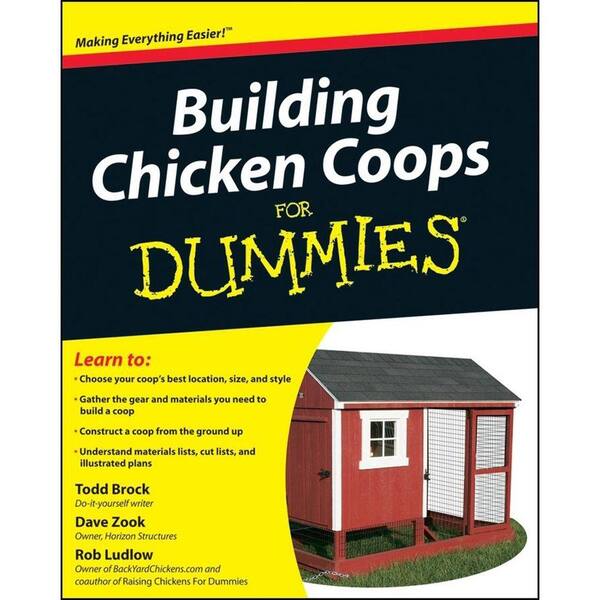 Unbranded Building Chicken Coops for Dummies