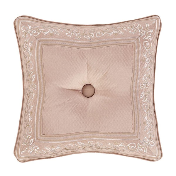 Unbranded Rosalita Polyester 18 in. Square Decorative Throw Pillow 18 x 18 in.