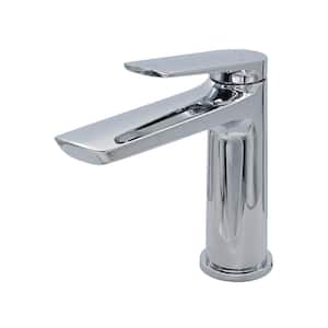 Ibiza 1-Handle Single Hole Bathroom Faucet in Chrome