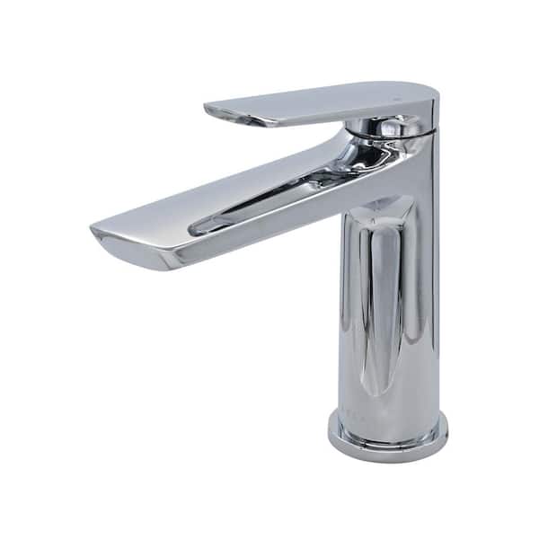 Lulani Ibiza 1-Handle Single Hole Bathroom Faucet in Chrome
