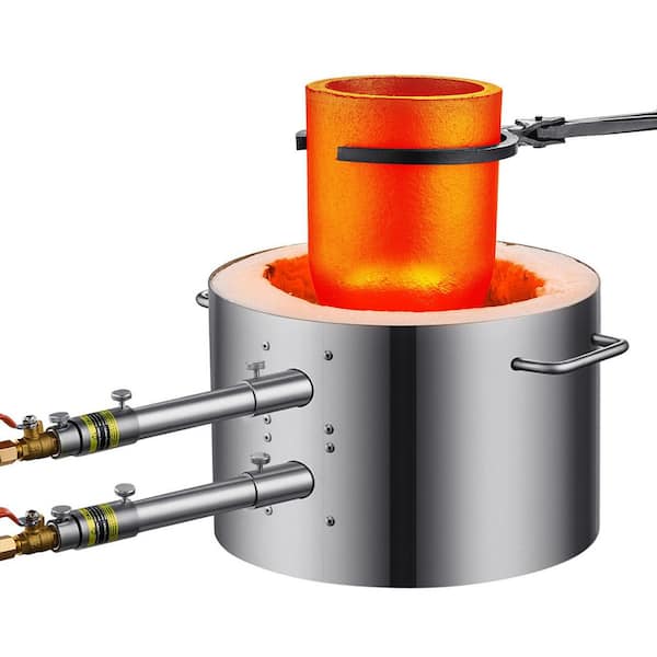 VEVOR Propane Melting Furnace Kit, 16KG/35lbs Gas Metal Melting