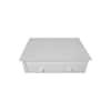 International Concepts Brooklyn White 3 Drawer 29.5 in. W Solid Wood Chest of Drawer BD08-8003