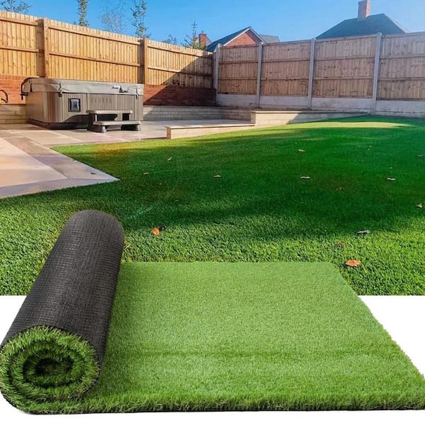 LITA ECO Ultra Thick 4 ft. W x Cut to Length Green Artificial