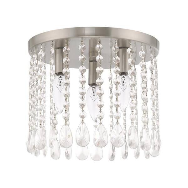 elizabeth crystal flush mount