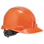 Skullerz Orange Class E Hard Hat Cap Style with Ratchet Suspension