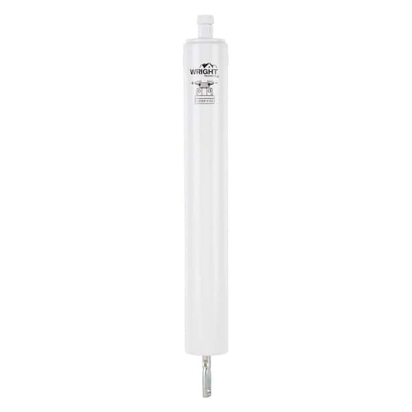 Pneumatic Closer w/ TS, Heavy Duty, White