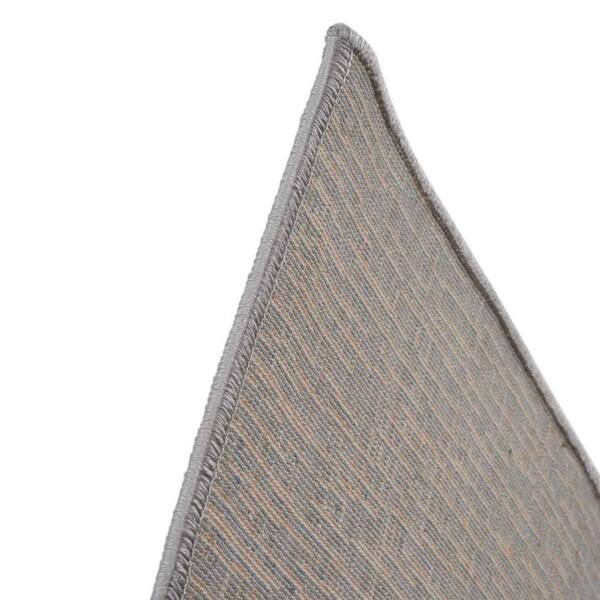 Natural Harmony Trenches Denim Blue 13.2 ft. 95 oz. Polypropylene