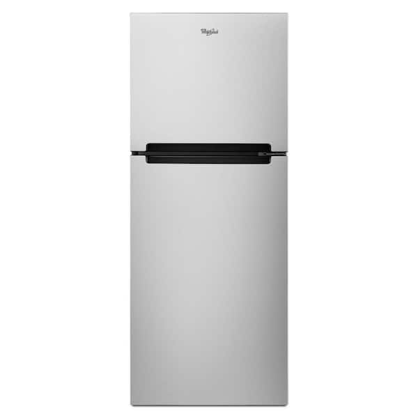 Whirlpool 10.7 cu. ft. Top Freezer Refrigerator in Monochromatic Stainless Steel