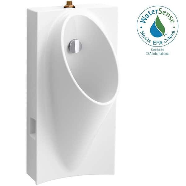 KOHLER Steward 0.125 GPF High-Efficiency Urinal in White