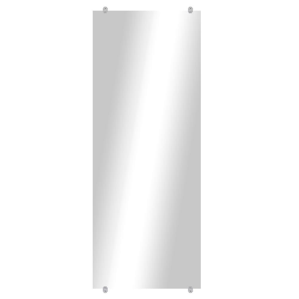 Modern Rustic (15in. W x 54in. H) Frameless Rectangular Beveled Wall Mirror
