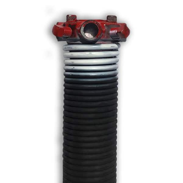 DURA-LIFT 0.218 in. Wire x 1.75 in. D x 31 in. L Torsion Spring in White Right Wound for Sectional Garage Doors