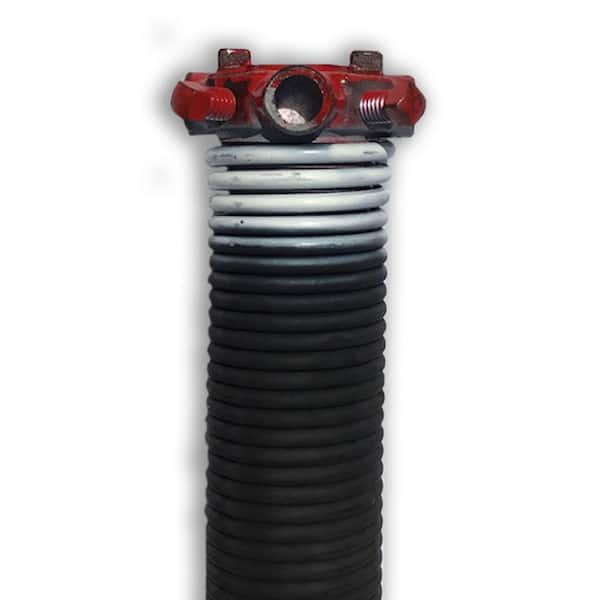 DURA-LIFT 0.218 in. Wire x 2 in. D x 31 in. L Torsion Spring in White Right Wound for Sectional Garage Doors