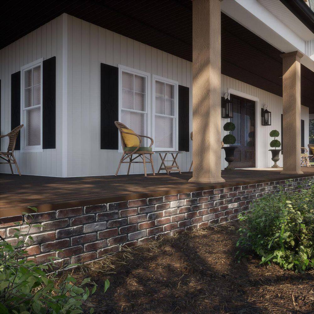 "EverStone Aged Brick Faux Brick Panel, 46 7/8""W x 27""H x 1 1/4""D, Moon Rock Color" price history on PriceWatchPro
