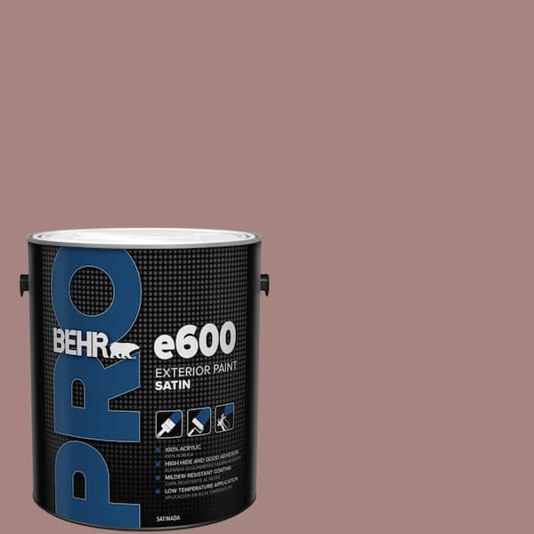 1 gal. #700B-4 Muse Satin Exterior Paint