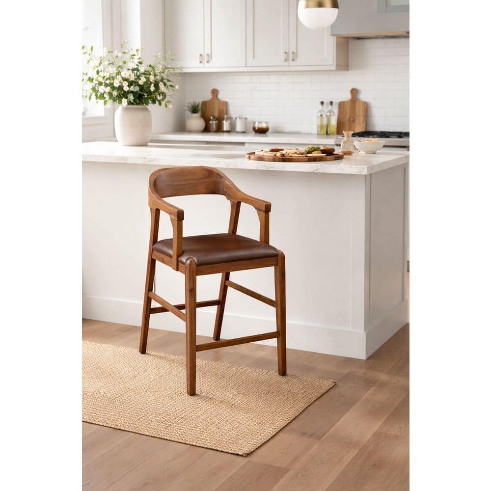 Boraam Rasmus Stationary 37.4 in. Product Height Brown/Chestnut