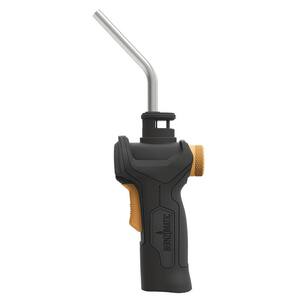 Propane Gas Blow Torch Head with Trigger Ignition and Adjustable Flame
