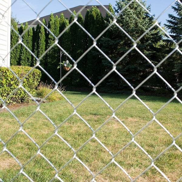 Yardgard 5 Ft X 50 Ft 11 5 Gauge Chain Link Fabric 308705a The Home Depot Yardgard 5 Ft X 50 Ft 11 5 Gauge Chain Link Fabric 308705a The Home Depot