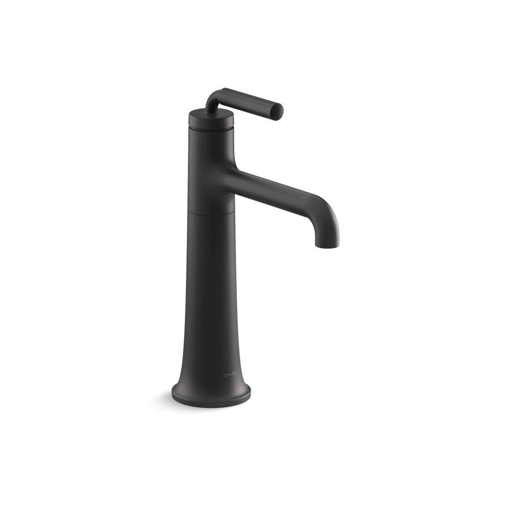 KOHLER Tone SingleHandle SingleHole Bathroom Faucet in Matte Black