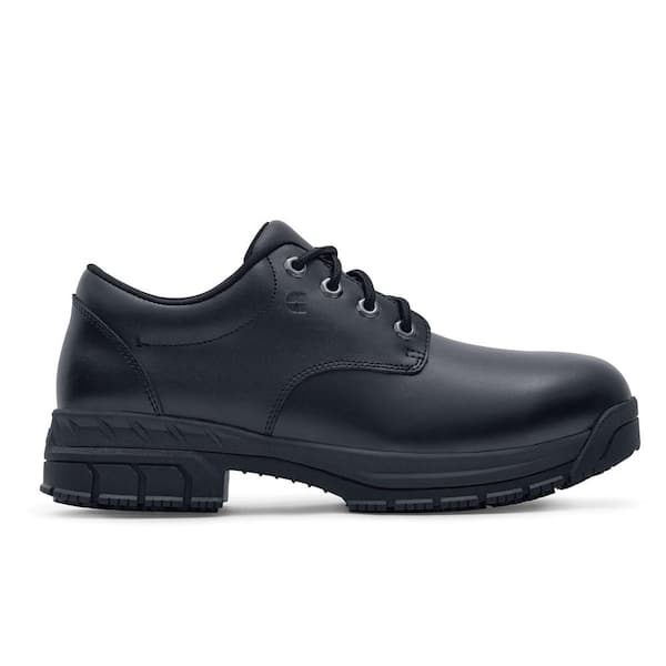 Shoes For Crews Men's Cade Slip Resistant Oxford Shoes - Soft Toe - Black Size 10.5(M)