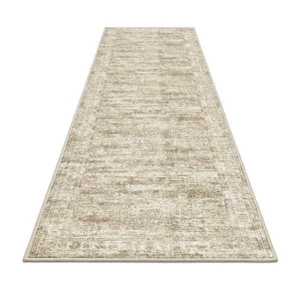 2'x8' Non Slip Hallway Runner Rug, Washable Low Pile Carpet with Rubber Backing