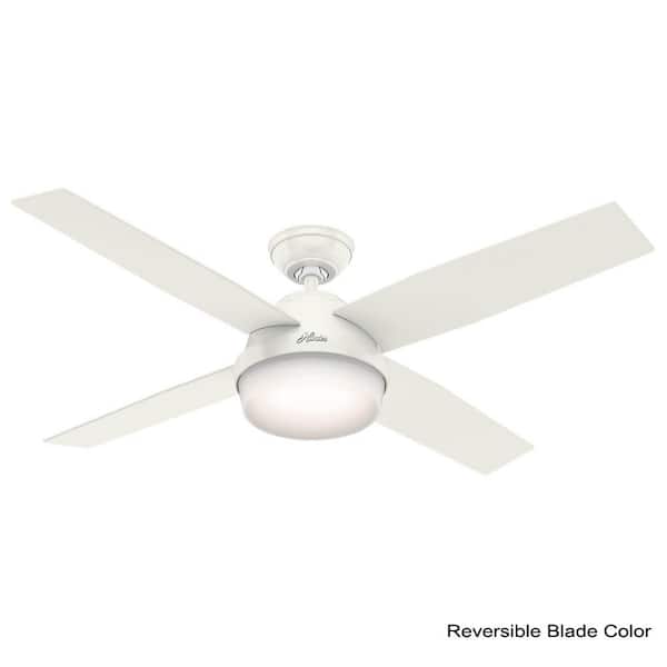 Hunter Dempsey 52 In Led Indoor Fresh, Are Hunter Ceiling Fan Light Kits Universal