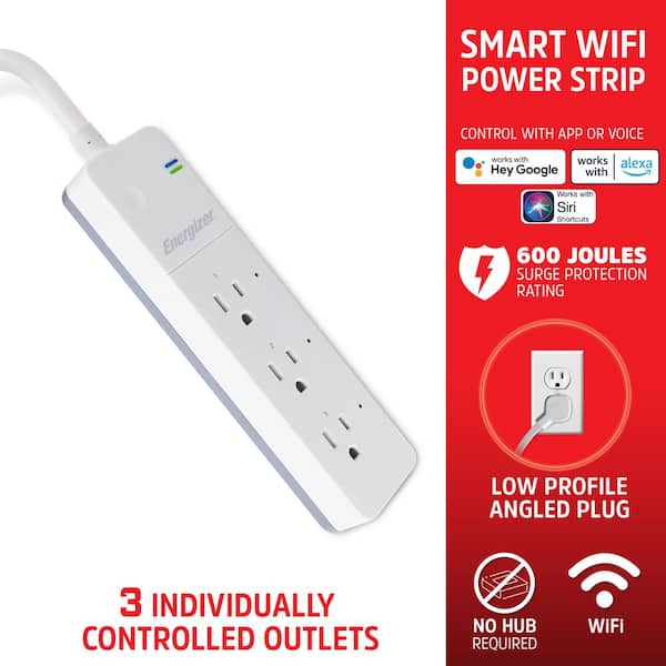 UltraPro Smart Plug WiFi Outlet, Smart Home, Smart Switch, Dual Smart  Outlet, Works with Alexa, Echo & Google Home, No Hub Required, App  Controlled