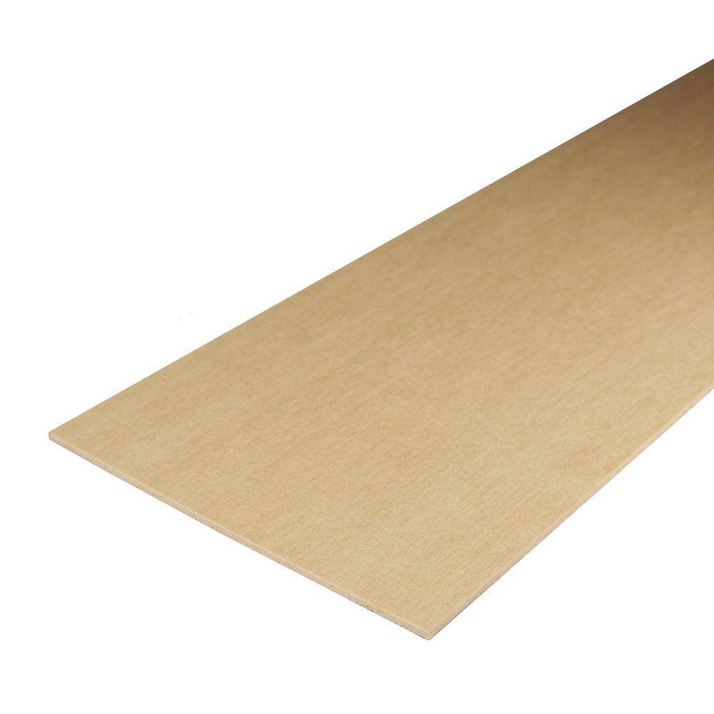 Midwest Products 1/16 in. x 4 in. x 2 ft. Basswood Project Board PW007 ...