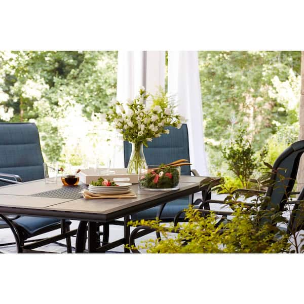 crestridge rectangular outdoor dining table