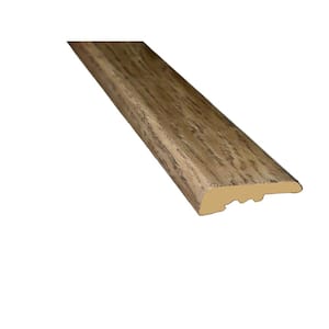 Oak Mansfield 1-7/16 in. W x 94 in. L Water Resistant Square Nose/End Cap Molding Hardwood Trim