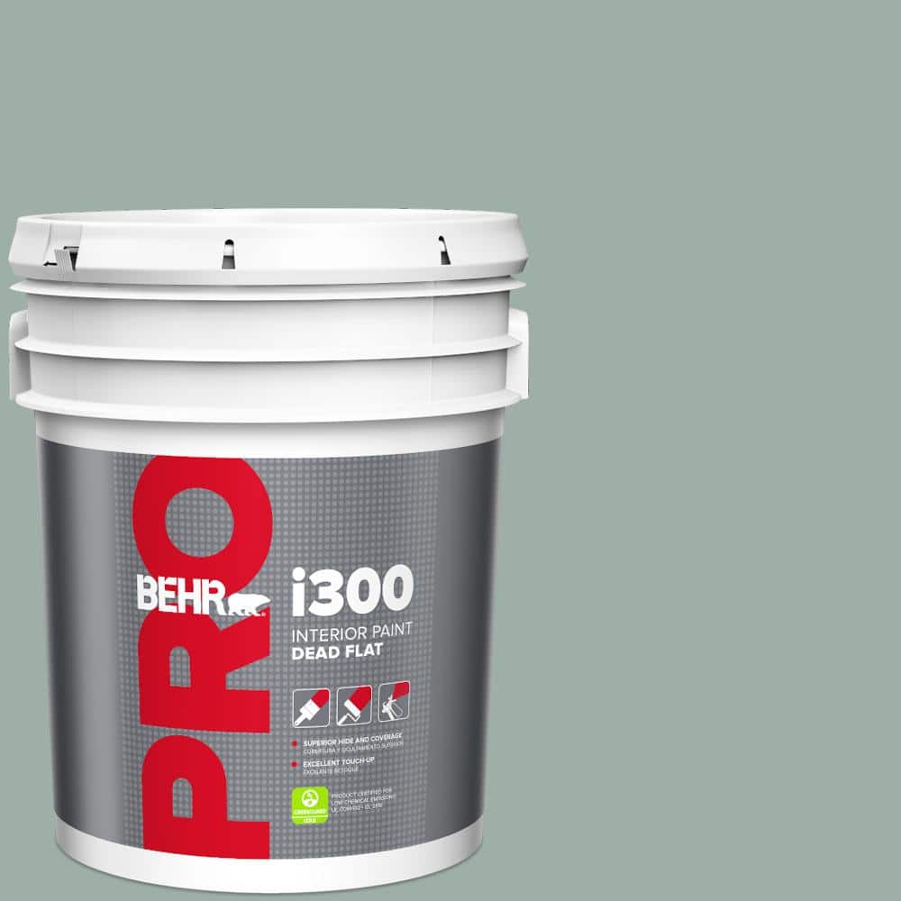 5 gal. #HDC-CT-22 Aged Jade Dead Flat Interior Paint price history on PriceWatchPro