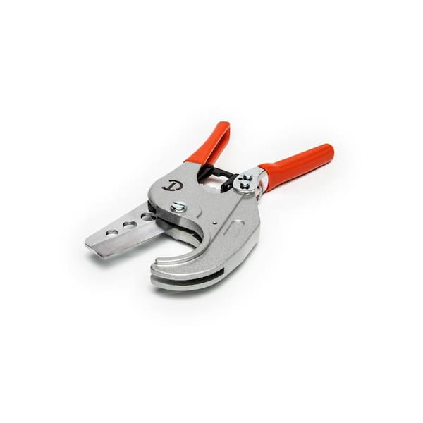 PVC Cutter, Cuts up to 2-1/2 Pipe Capacity Ratcheting Cutter, One-Hand  Tubing Cutte (PVC Cutter)