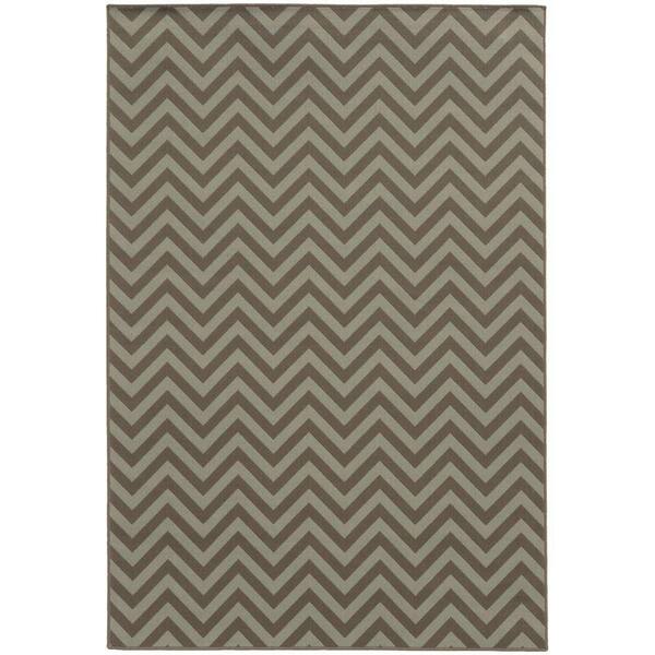 Home Decorators Collection Breakwater Gray 5 ft. x 8 ft. Area Rug